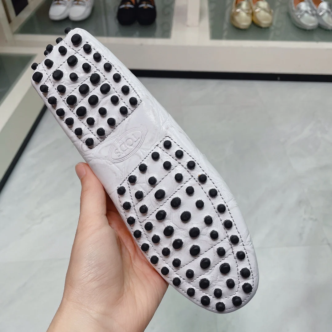 Tods - Дублет из узорчатой ??кожи - Лоферы - Туфли без шнурков