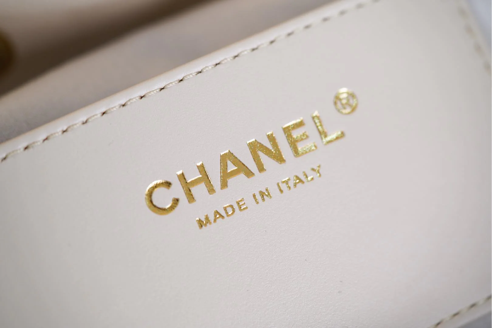 Сумка Chanel 25s 25bag Caviar Drawstring Hobo Small - Off-white