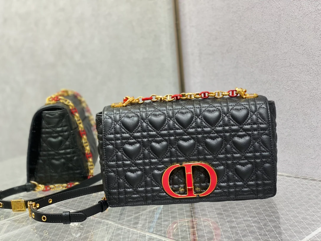 Dior Caro - Коллекция Love Heart Qixi Festival - Средний размер - Черный