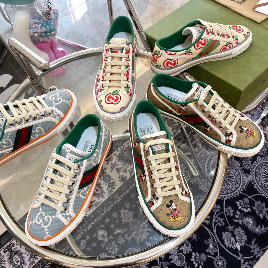 Кед Gucci из парусины - Полная коллекция - 1