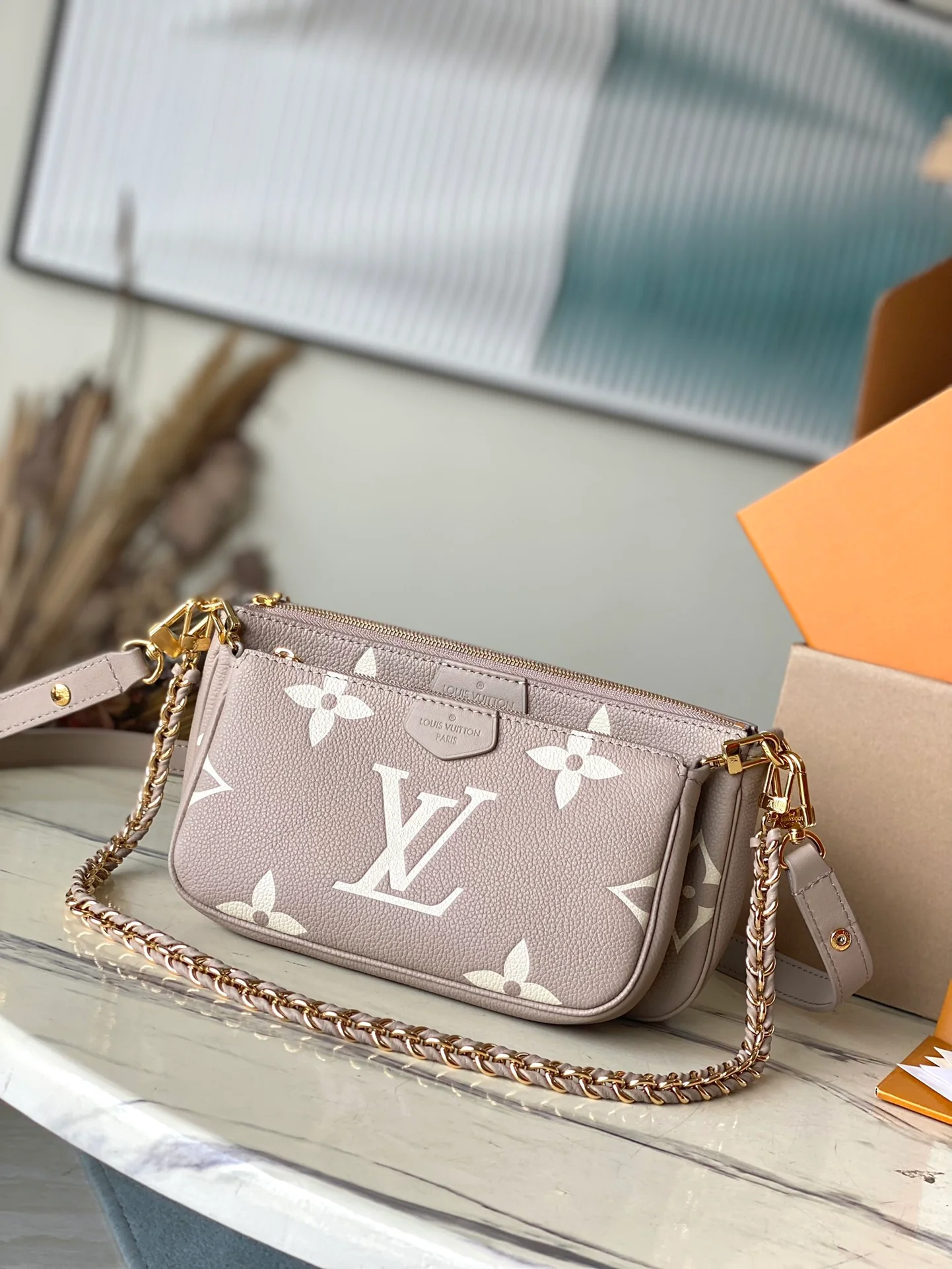 m80399-LV-multi-pochette-accessories-handbag-three-in-one-bag-apricot-1