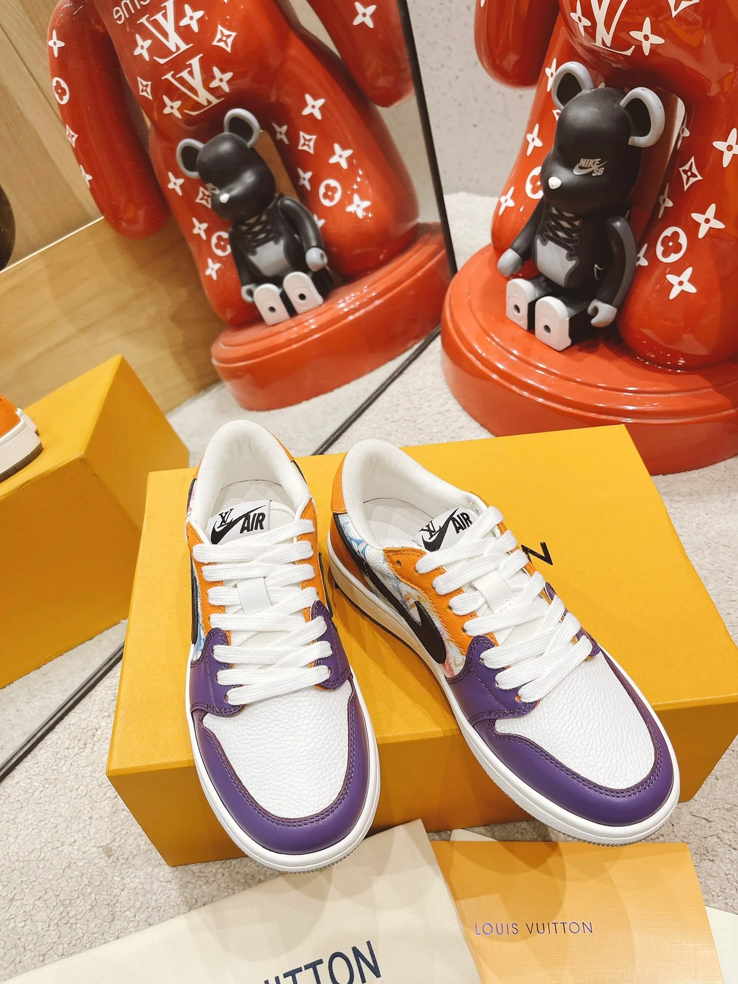 Обувь LV - обувь, созданная в рамках сотрудничества LV и Nike - 2