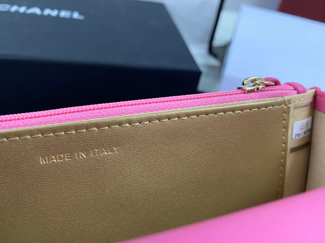 Chanel - Golden Ball WOC - Овечья кожа - 3