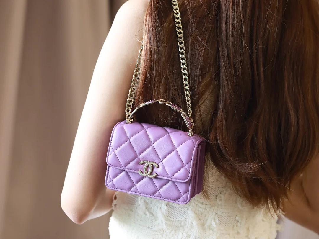 Chanel - в стиле Чжао Луси - Маленькая сумка через плечо - 3