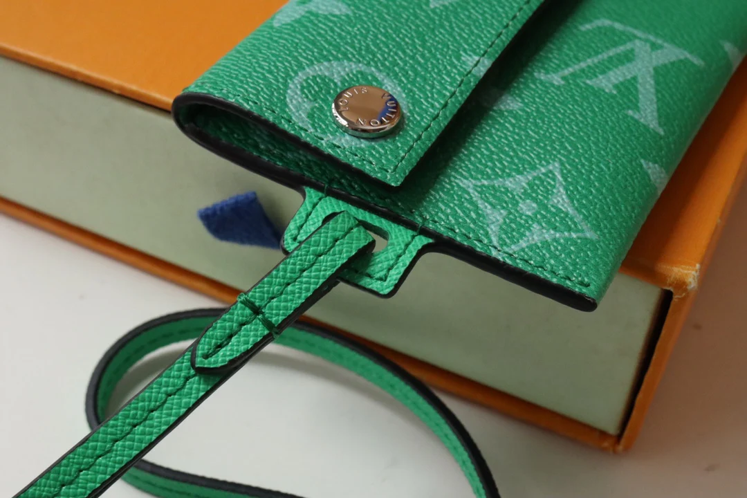 LV-m83153-Держатель для визитных карточек Lane-Зеленый