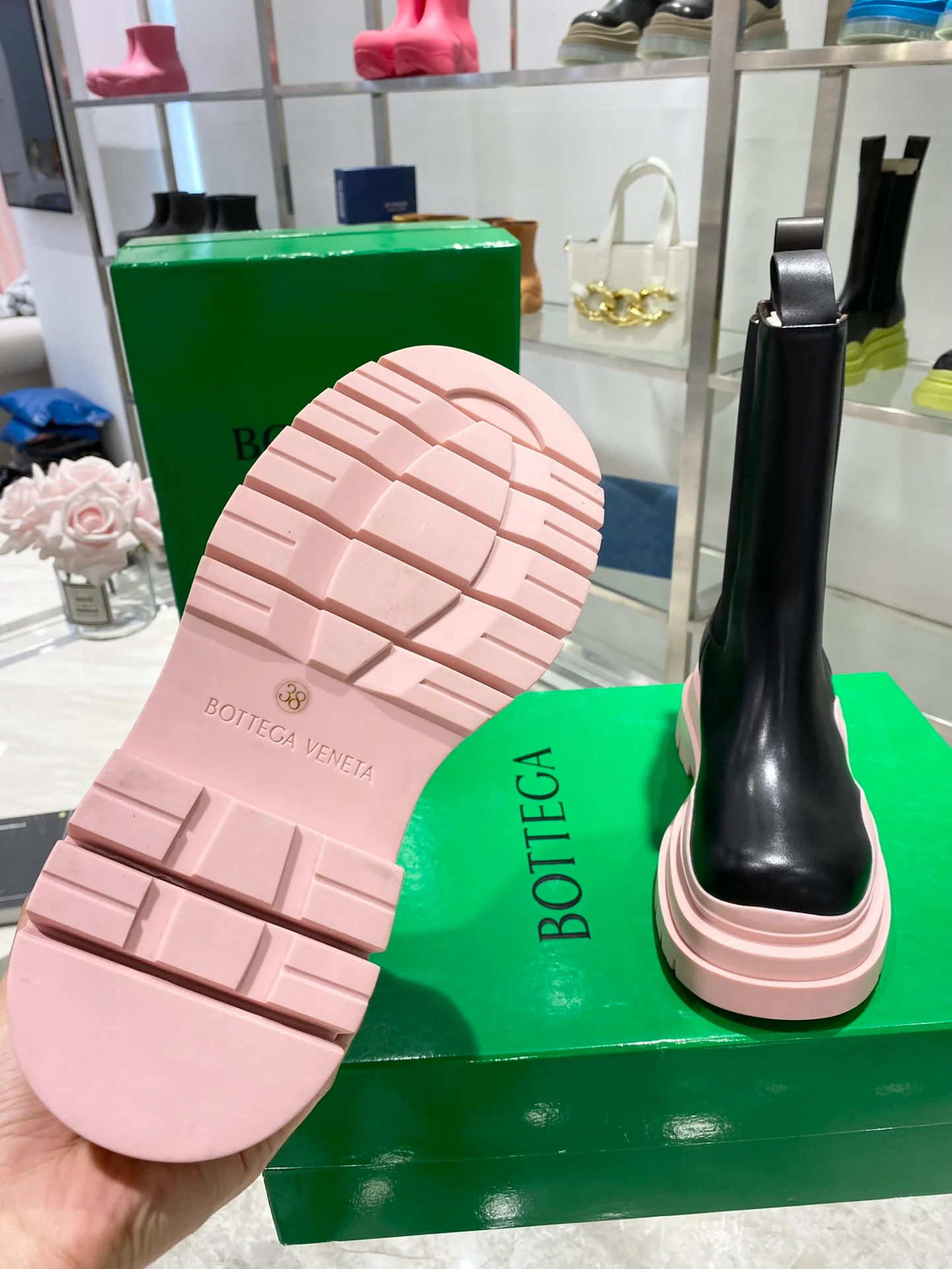 Обувь BV - BV - основа - до середины икры - ботинки Martin на платформе