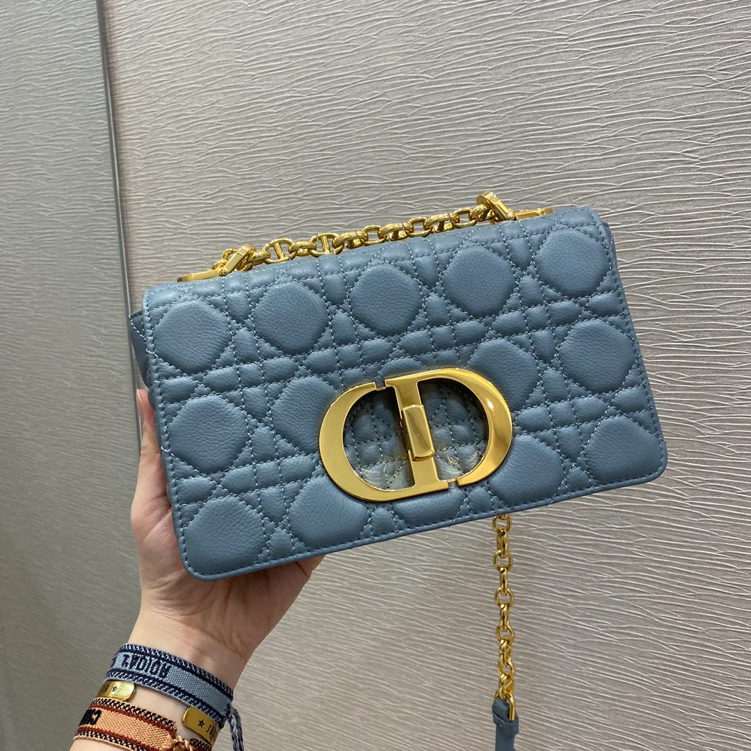 Dior Caro Small 20cm Macaron Blue