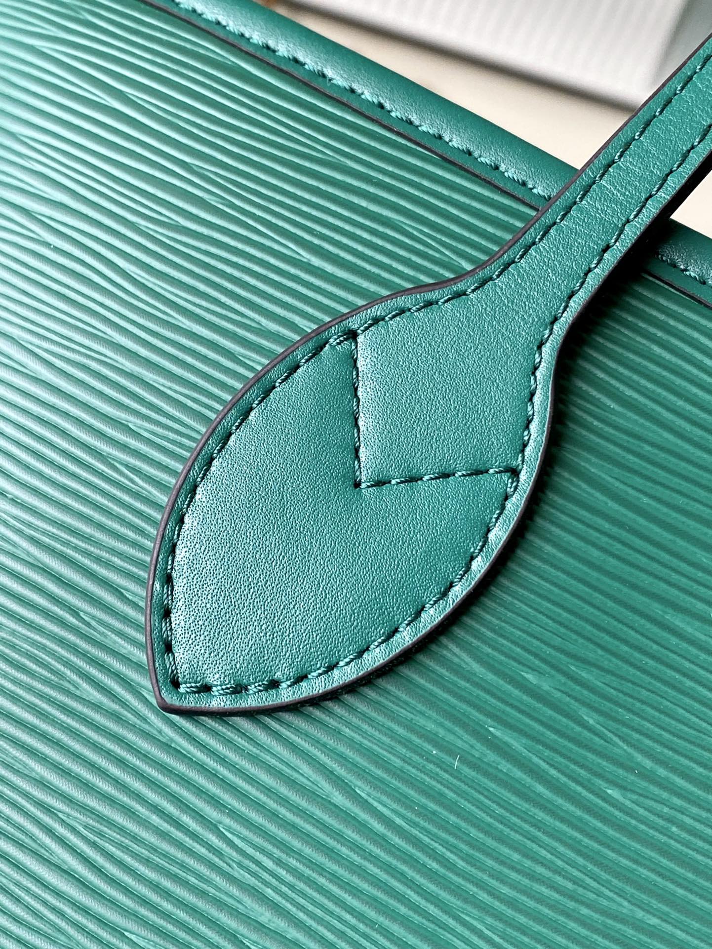 Сумка LV-m12195-neverfull-mm, зеленая