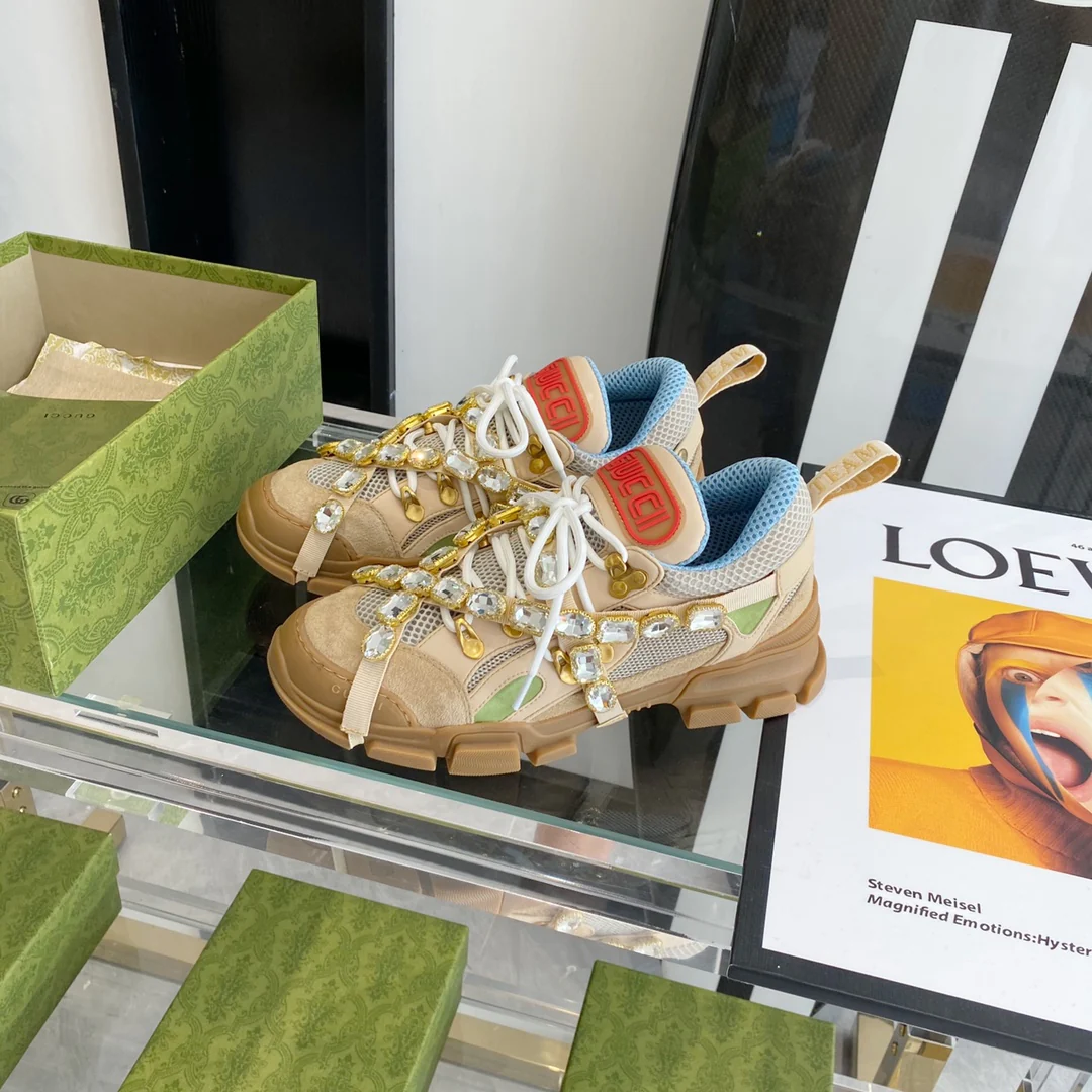 Gucci - Кроссовки - Массивная обувь - Парный стиль - 3