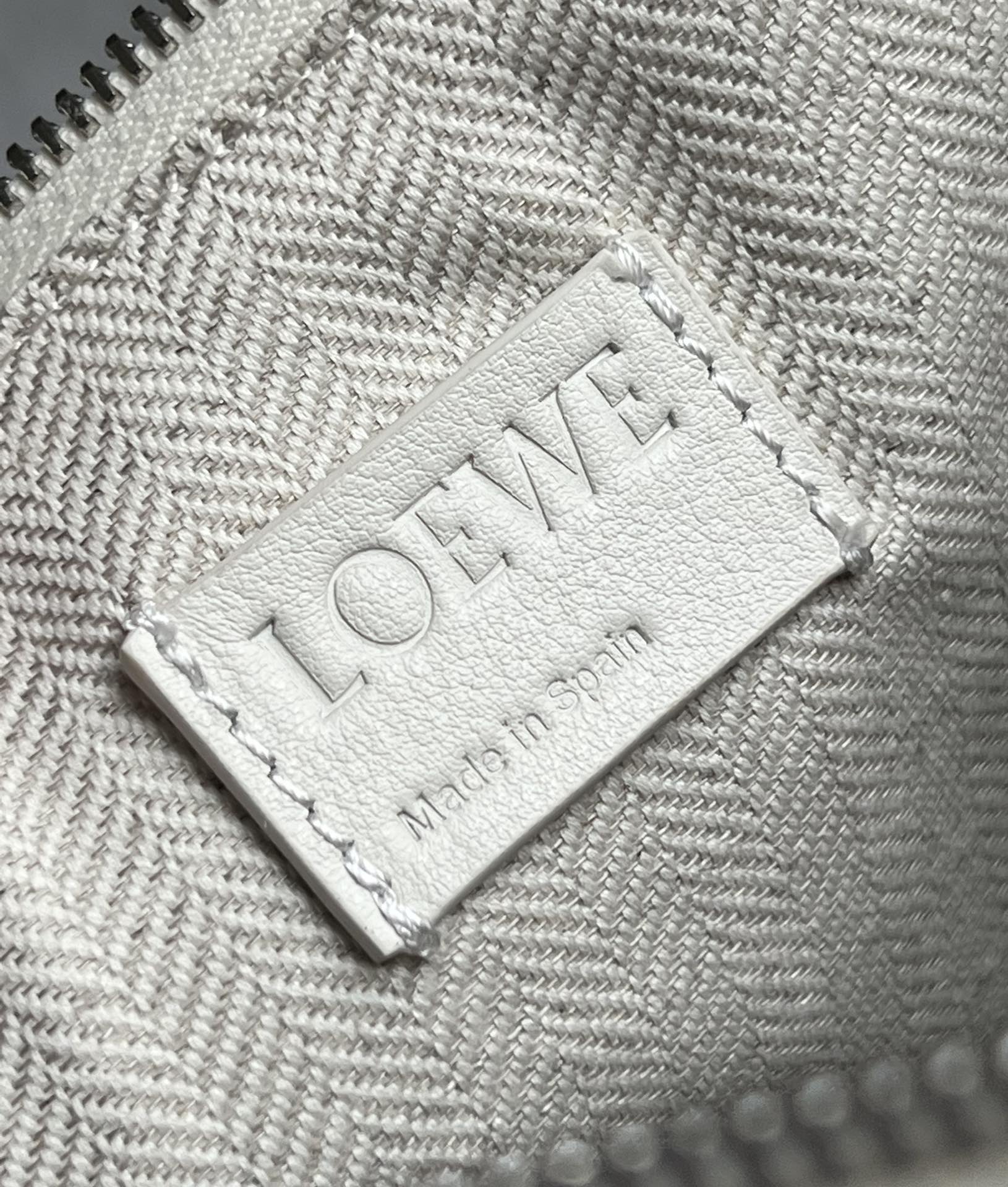 Сумка-хобо Loewe Hammock - белая - 1 шт.