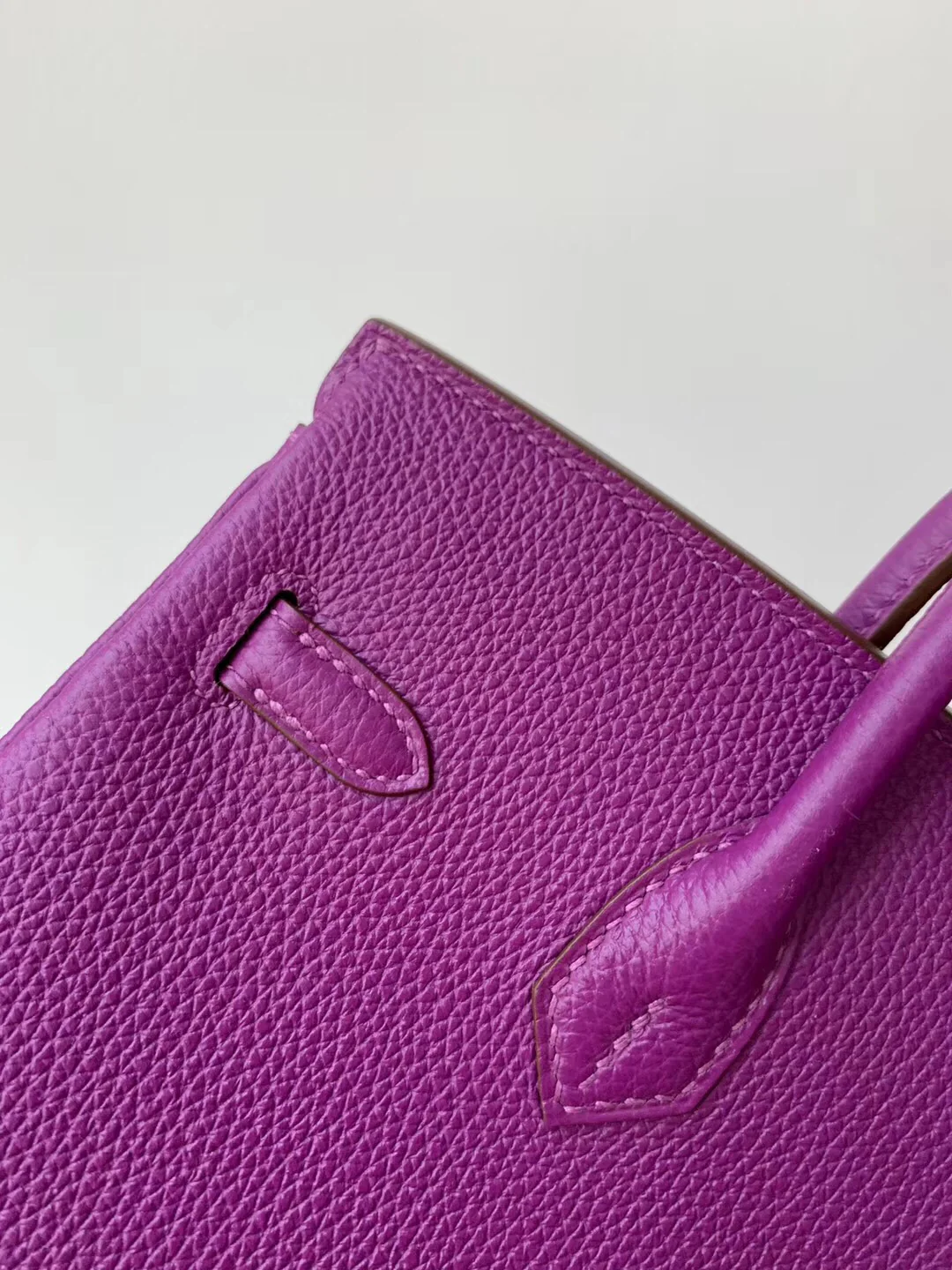 Hermes Birkin 25 Togo P9 Anemone Purple Gold Buckle