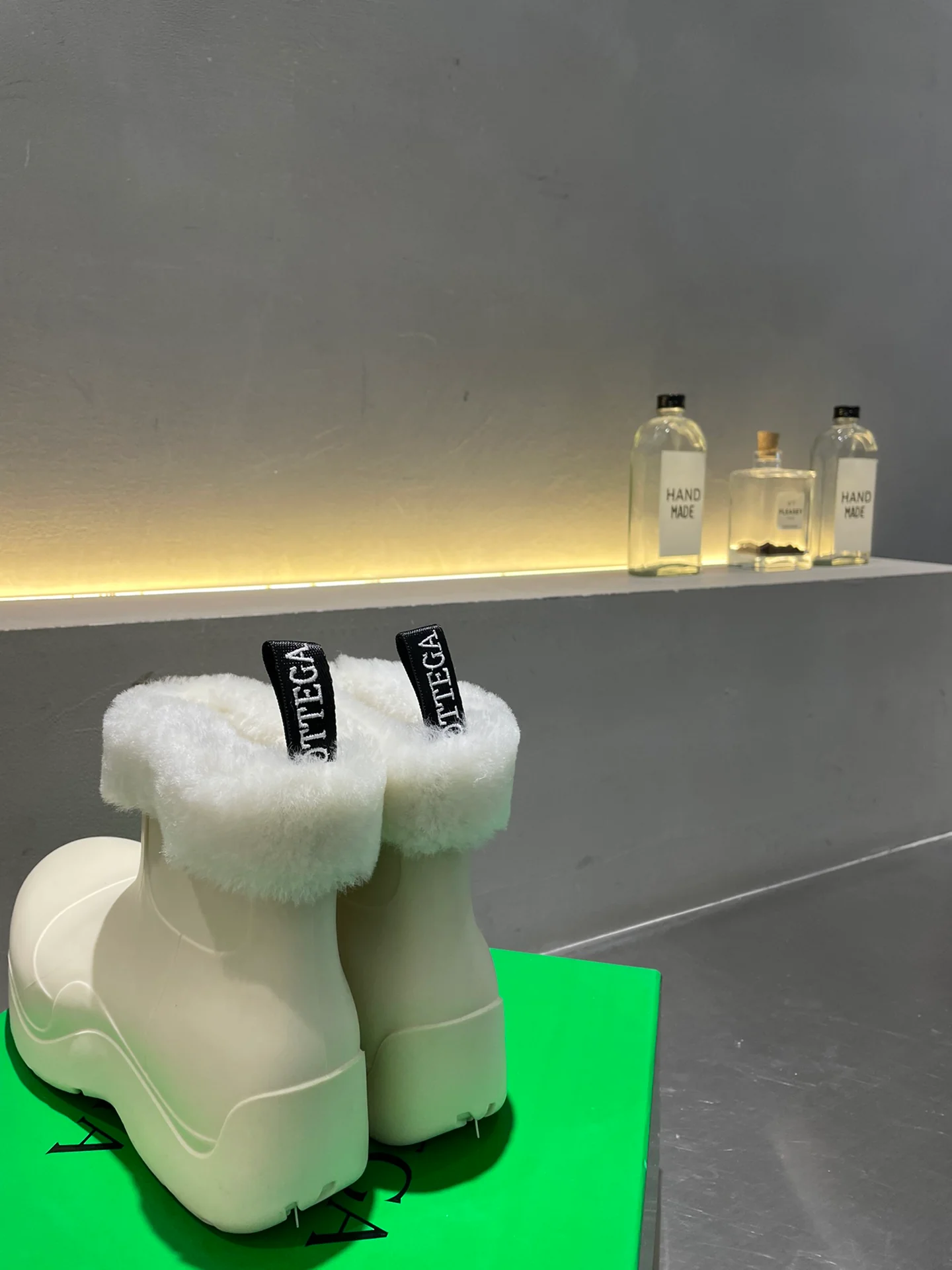 BV - Шерстяные зимние сапоги - Белые