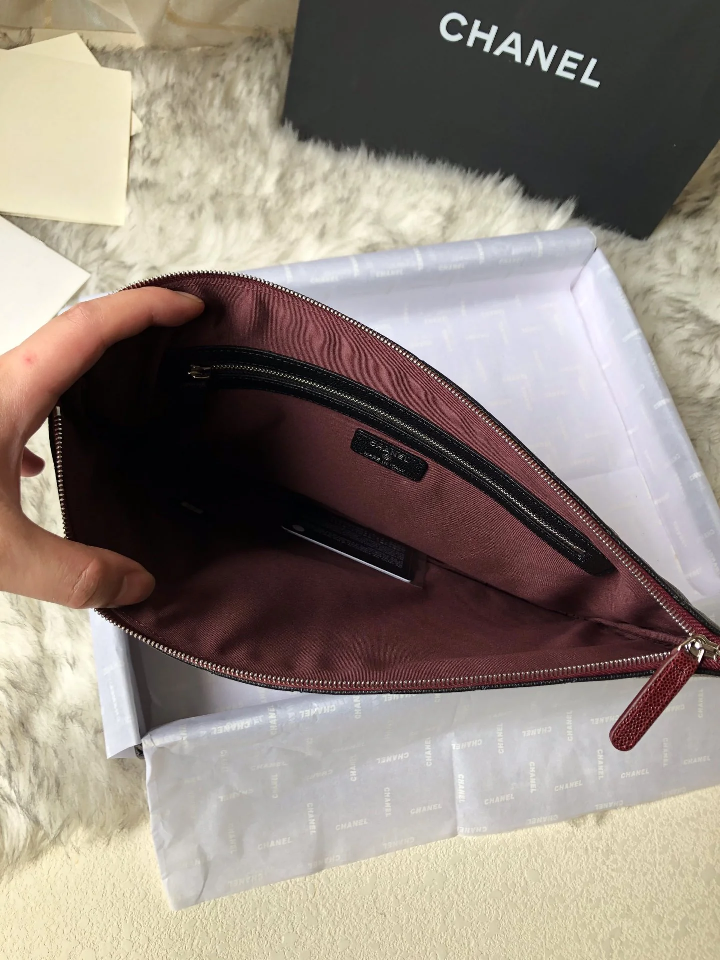 Большая сумка-клатч Chanel