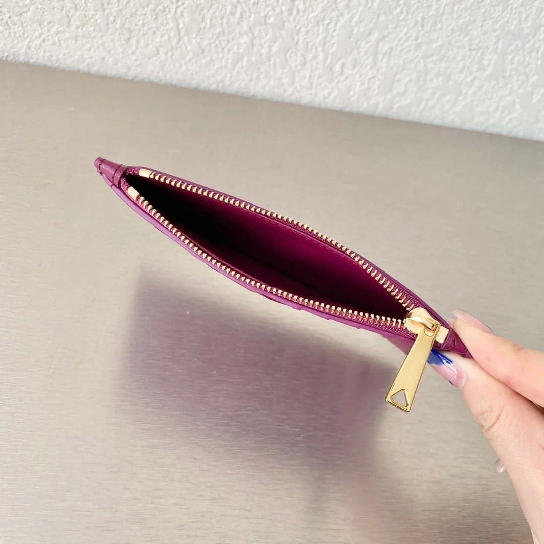 BV-拉链卡包 零钱包 羊皮 14×7.5×0.5cm