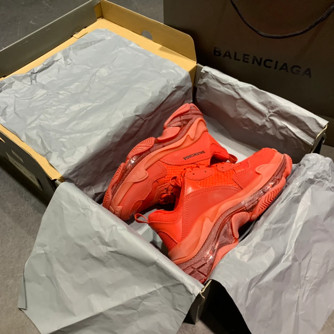 Balenciaga - Папины кроссовки - Оранжевые