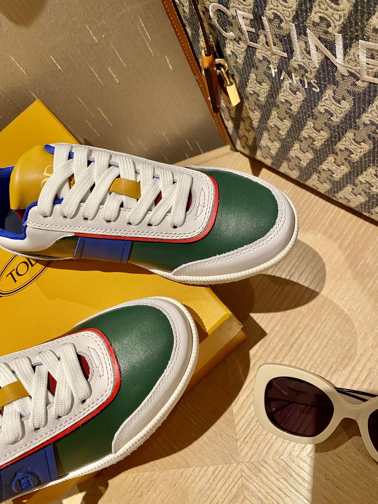 Tods - Белые кроссовки - Повседневная обувь - 4