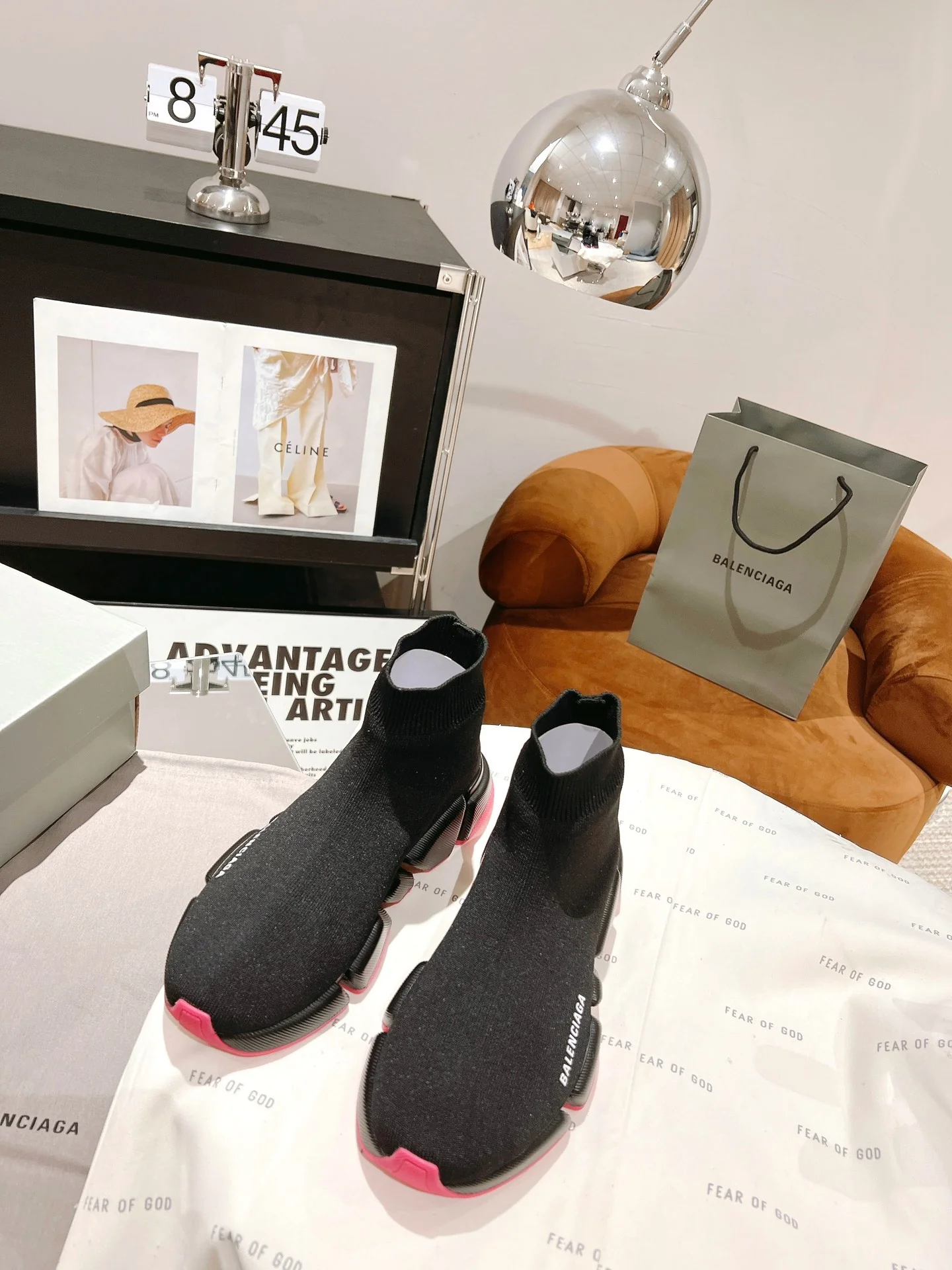 Новые расцветки Balenciaga 2023 - Туфли-носки - Унисекс - Foundation