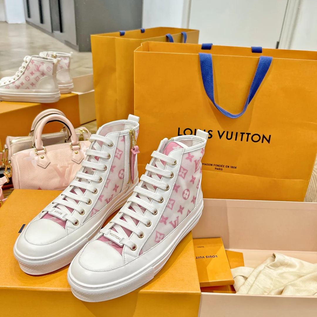 Обувь LV - LV Charlie - Весна 2022 - Высокие - Розовые