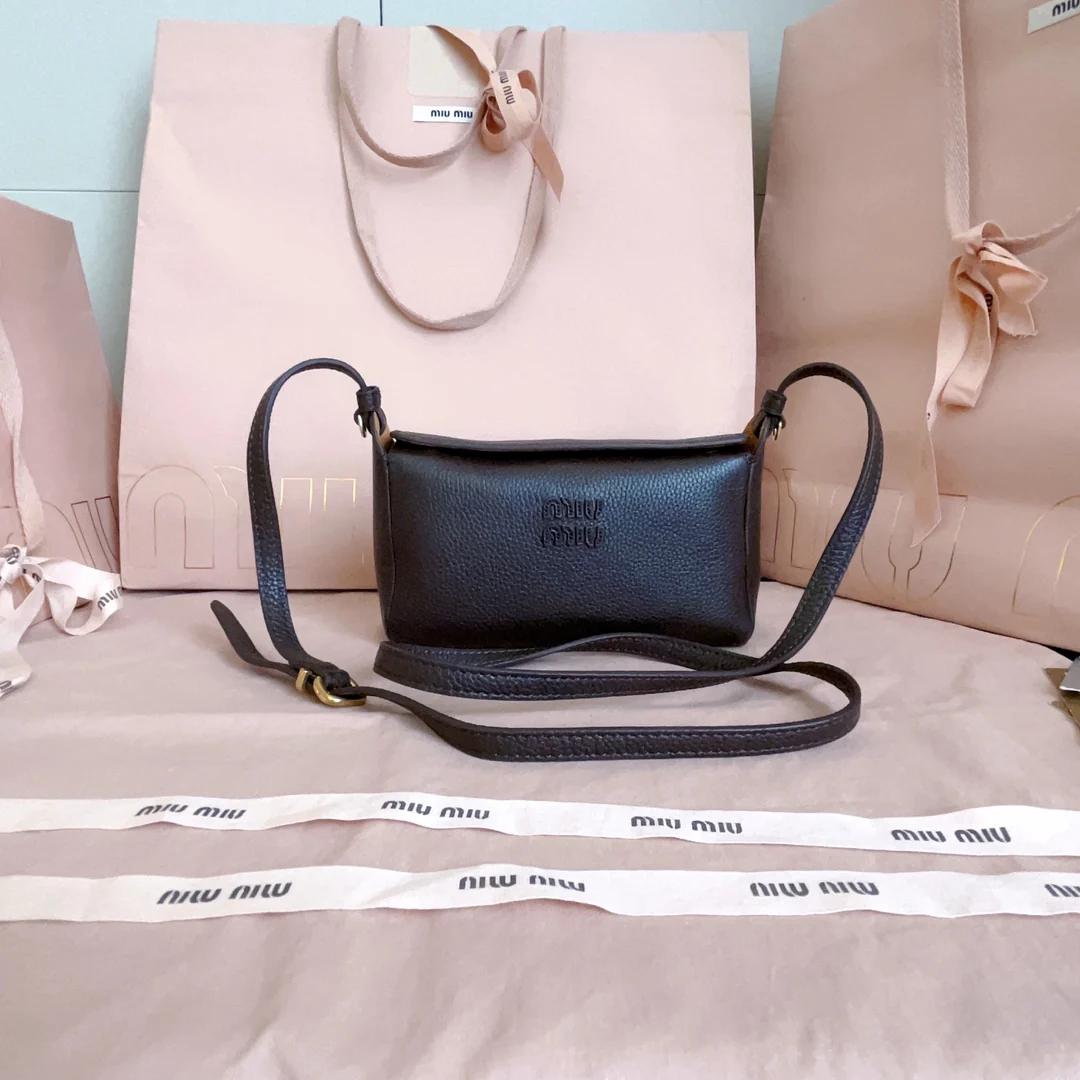 Сумка через плечо Miu Miu-be097 - коричневая