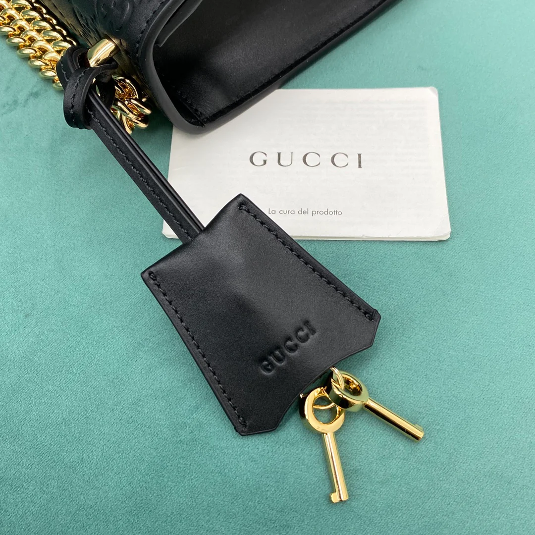 Замок Gucci - Маленький квадратный замок - 20-13-8 см