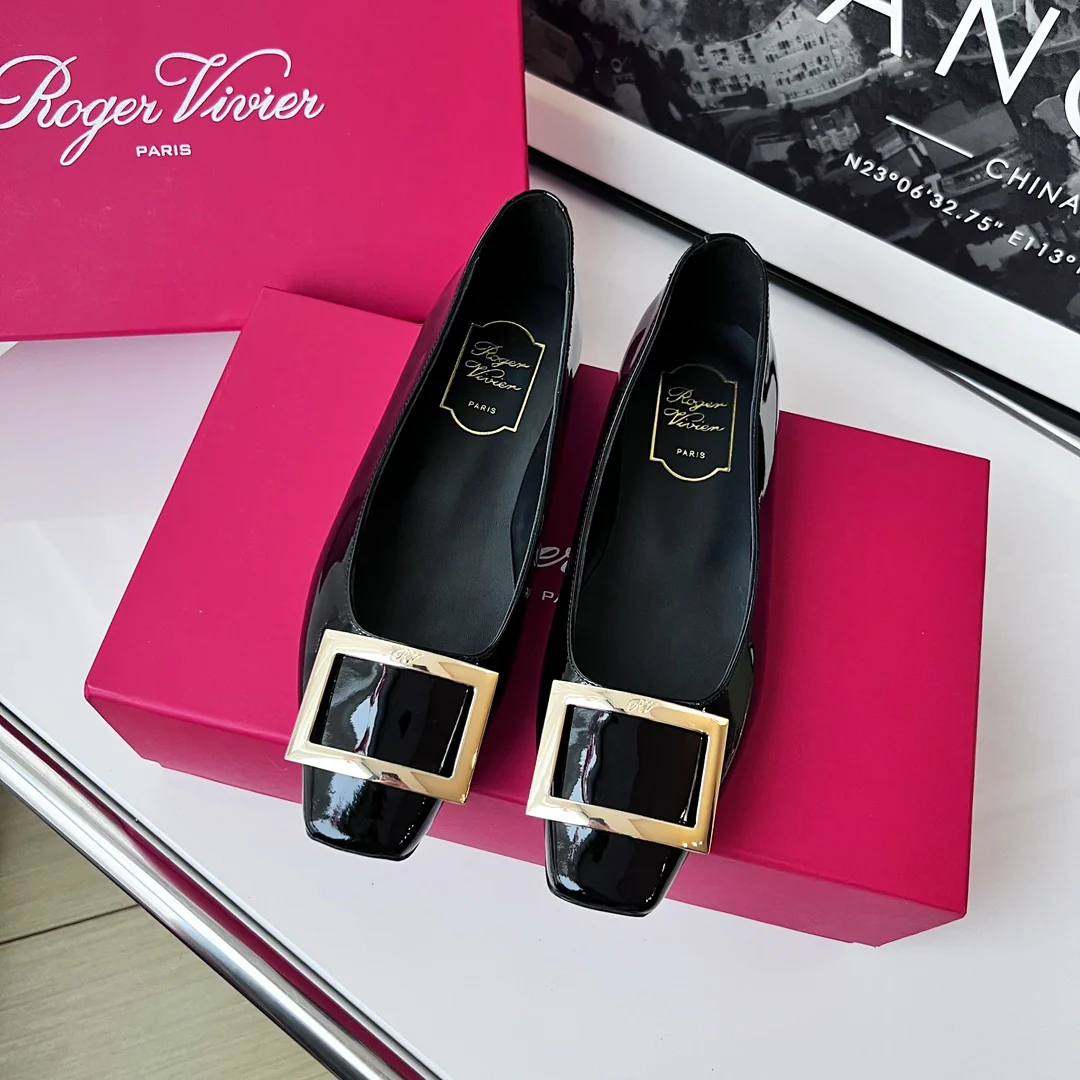 Туфли RV - классические балетки - черные