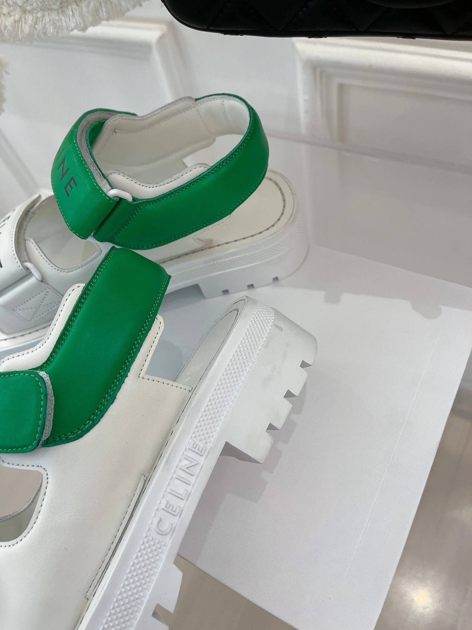 Сандалии на платформе Celine - 1