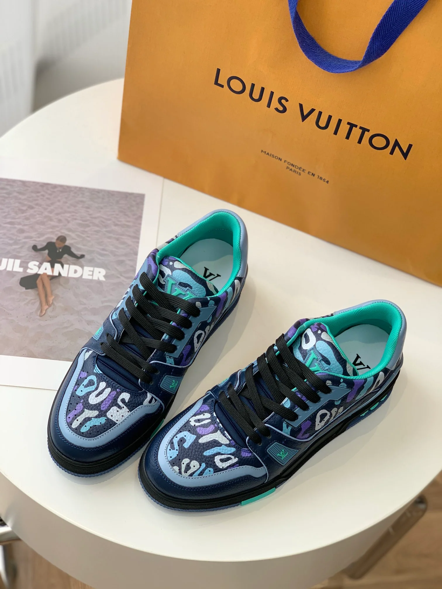 Кроссовки LV Trainer Series - Унисекс - Камуфляж