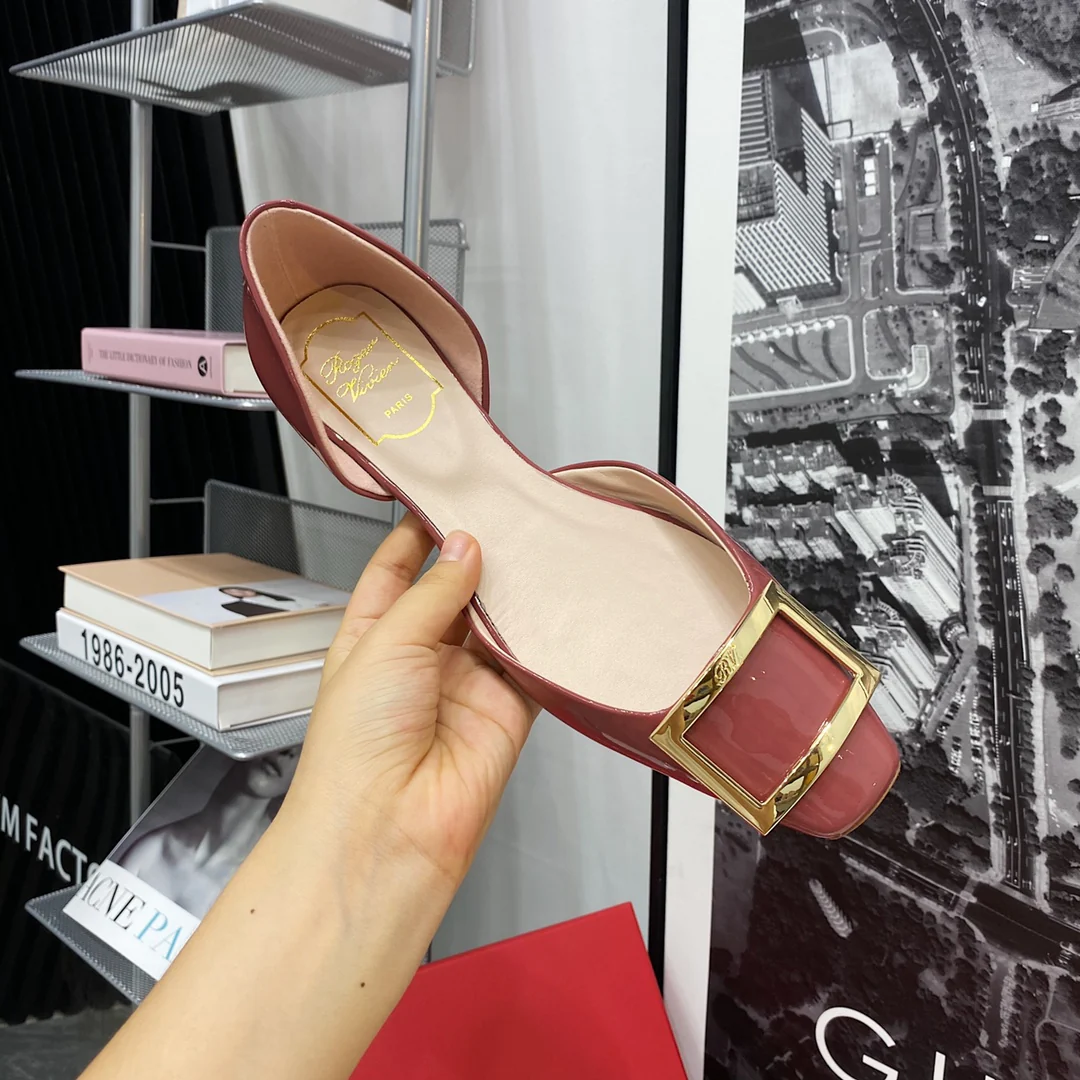 RV Плоский квадратный носок - Розовый