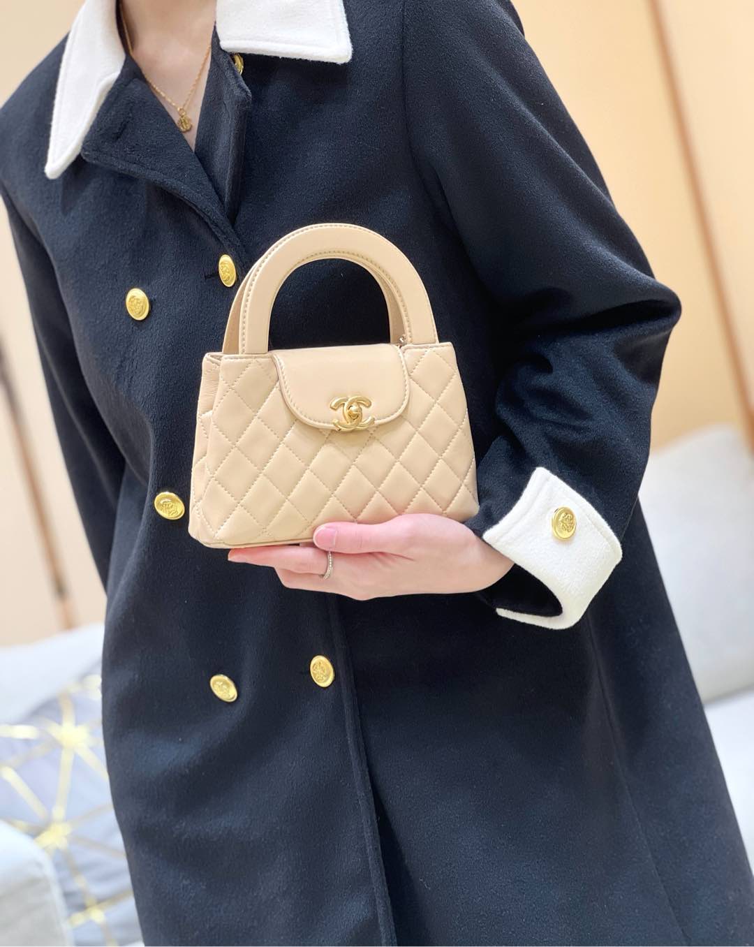 Chanel 25c Kelly - Абрикосовый