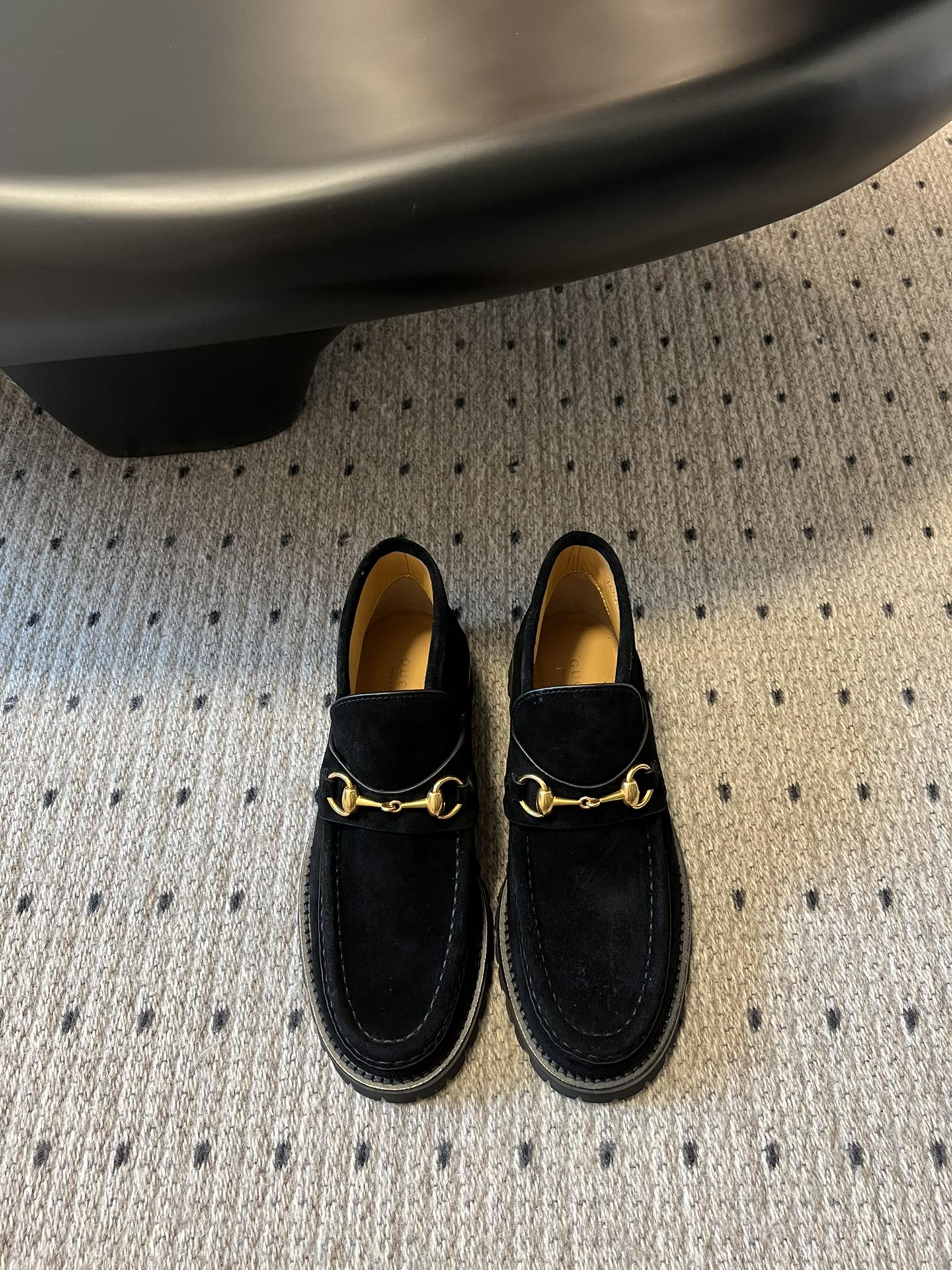 Ботильоны Gucci 2024 Horse Stud - черные