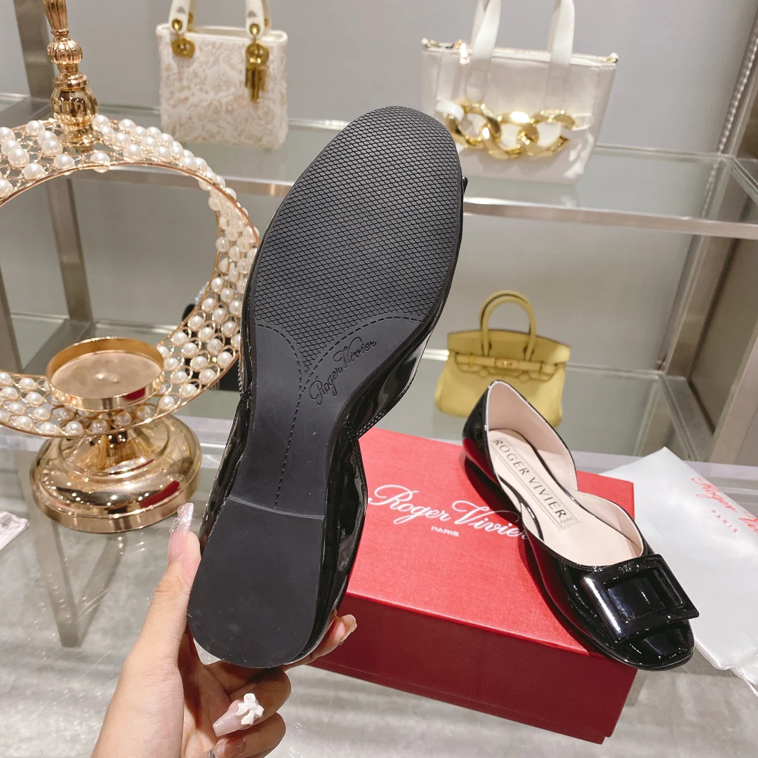 Обувь RV - Новинка осени 2022 - Балетки - Черные