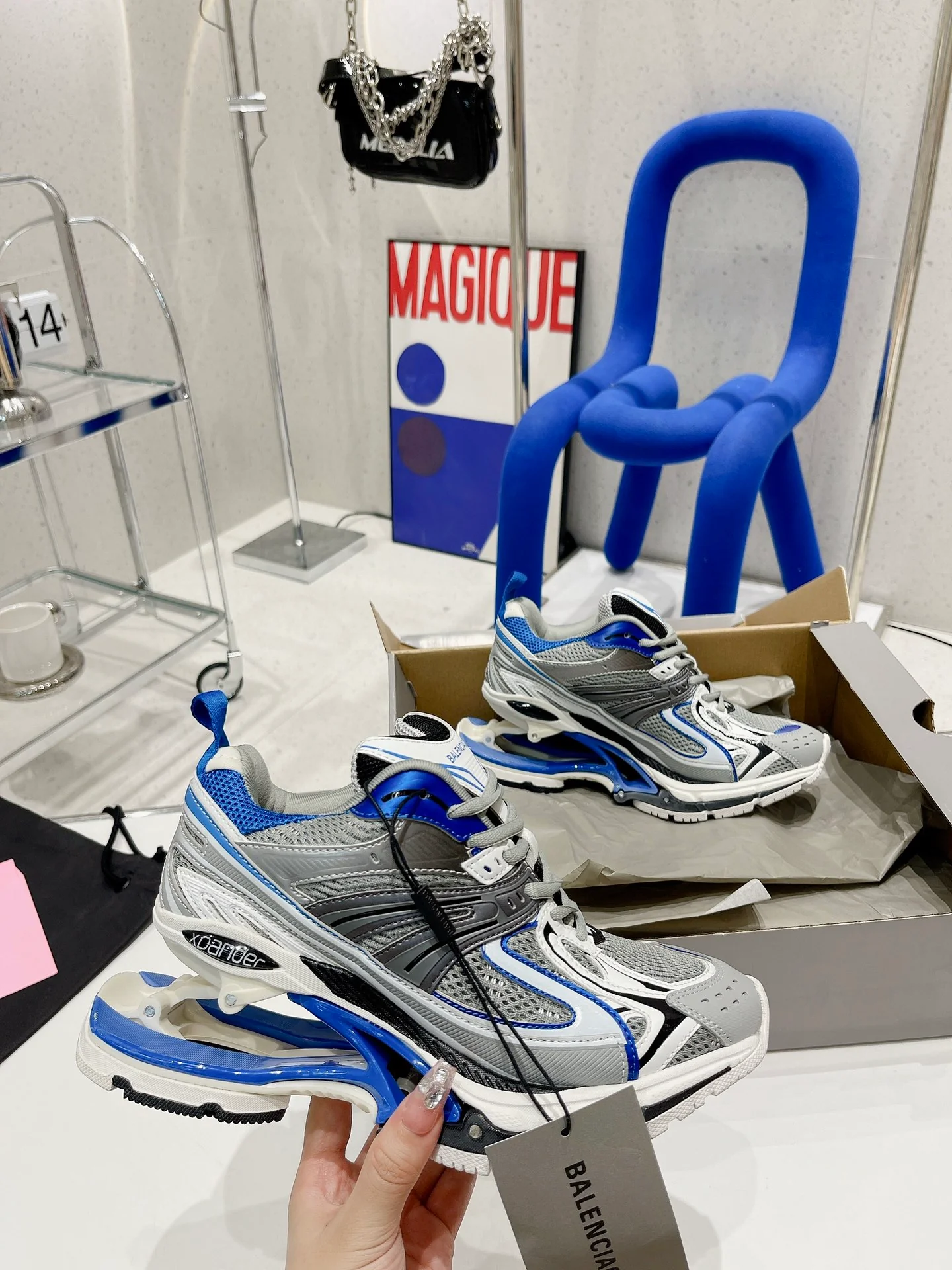 Balenciaga Ретро Весенние Массивные Туфли Парные - 2