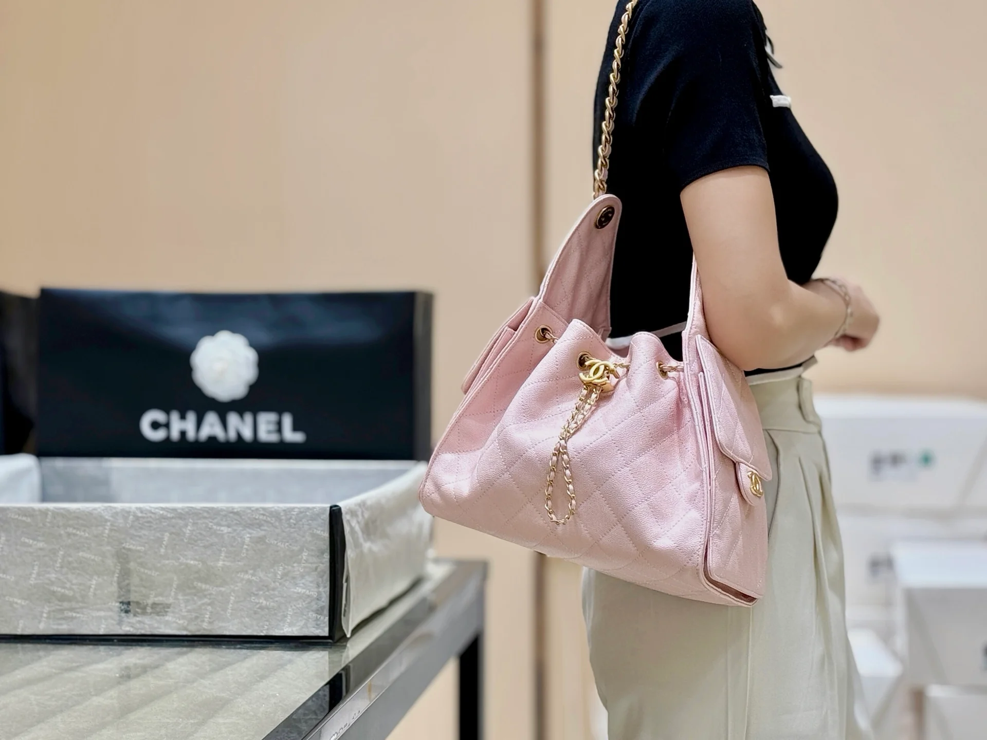 Сумка Chanel 25s 25bag - с экстрактом личи