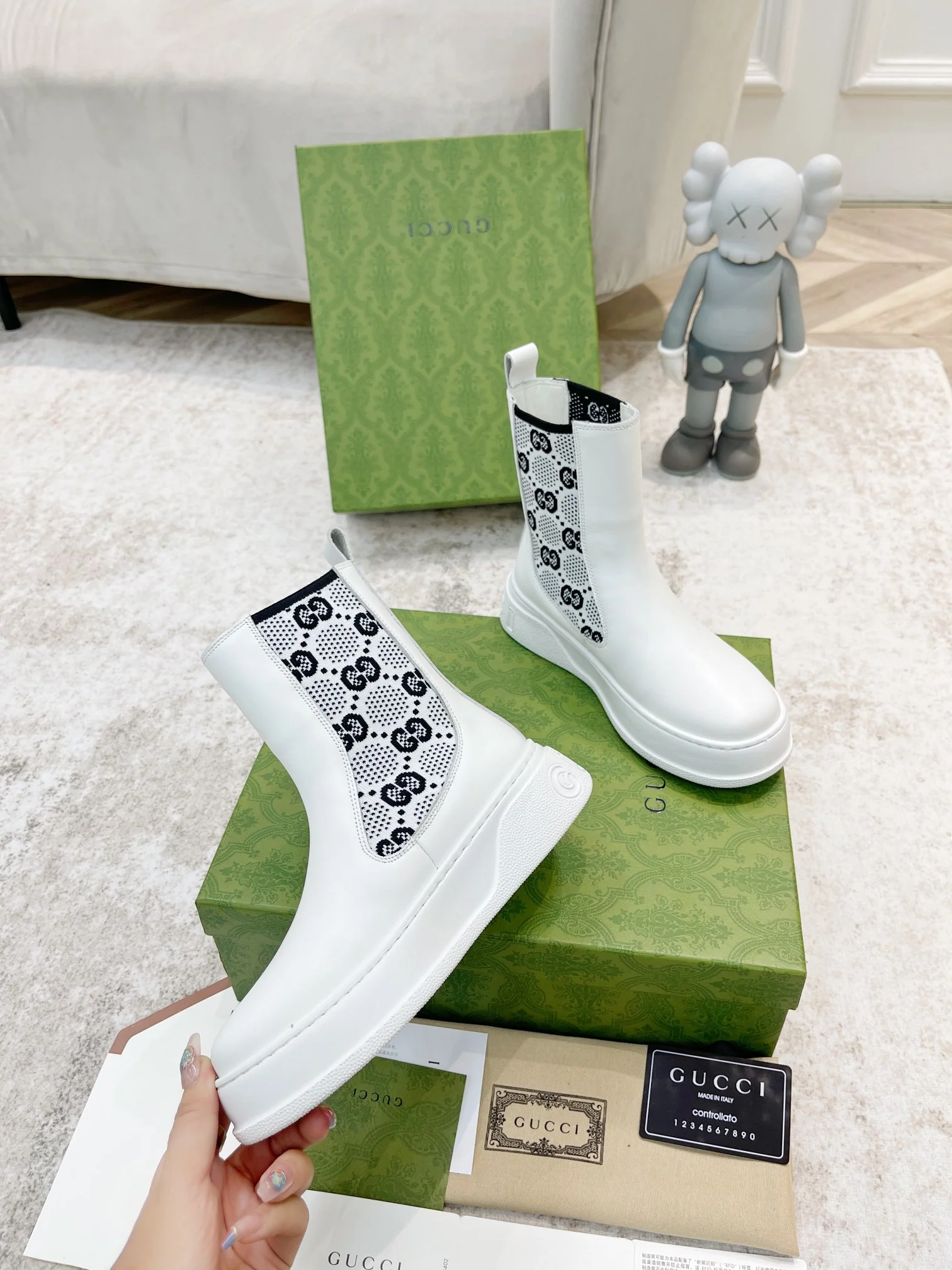 Новинка сезона осень/зима 2022 от Gucci - Ботильоны - 4