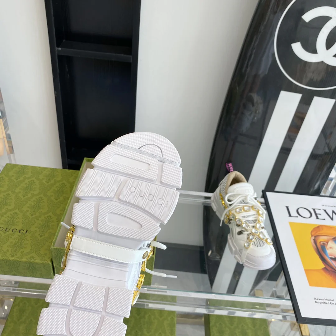 Gucci - Кроссовки - Массивная обувь - Парный стиль - 2