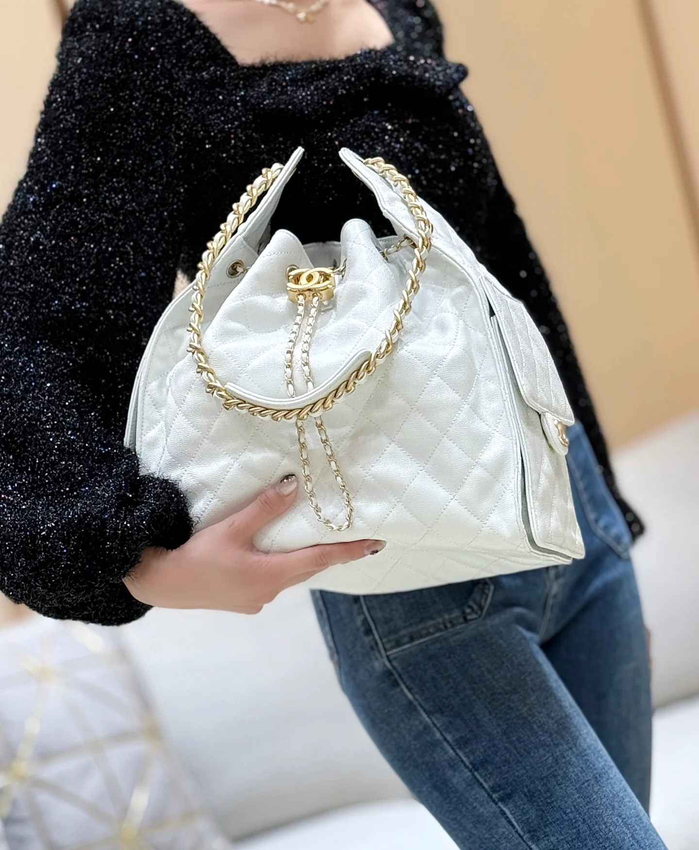 Сумка Chanel 25s 25bag - белая