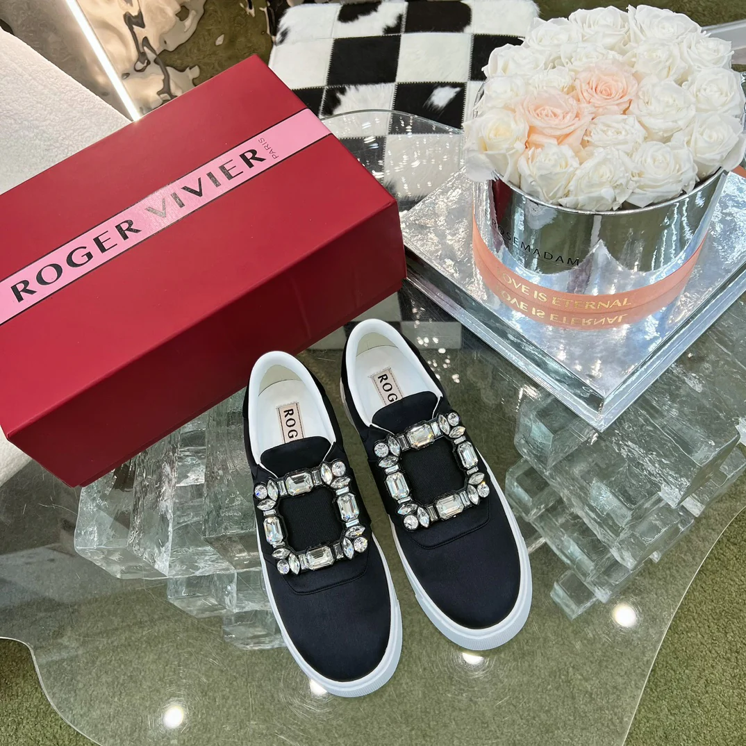 Обувь RV Shoes - Новинка ранней весны 2023 года - Белые кроссовки - Черные