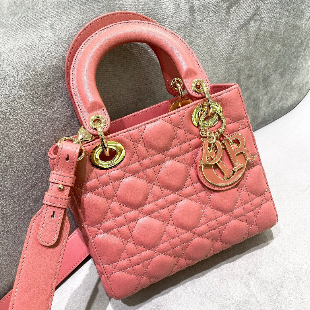 Dior Lady - Четырехпанельная модель - Персиково-розовый