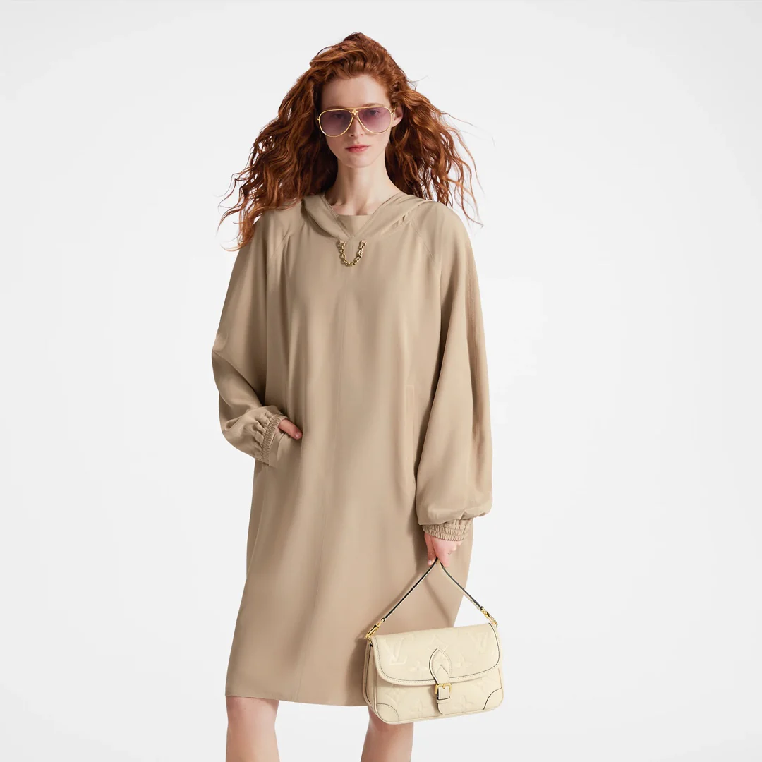 m46388-LV-diane Сумка-багет (наплечная/кроссбоди) - белая