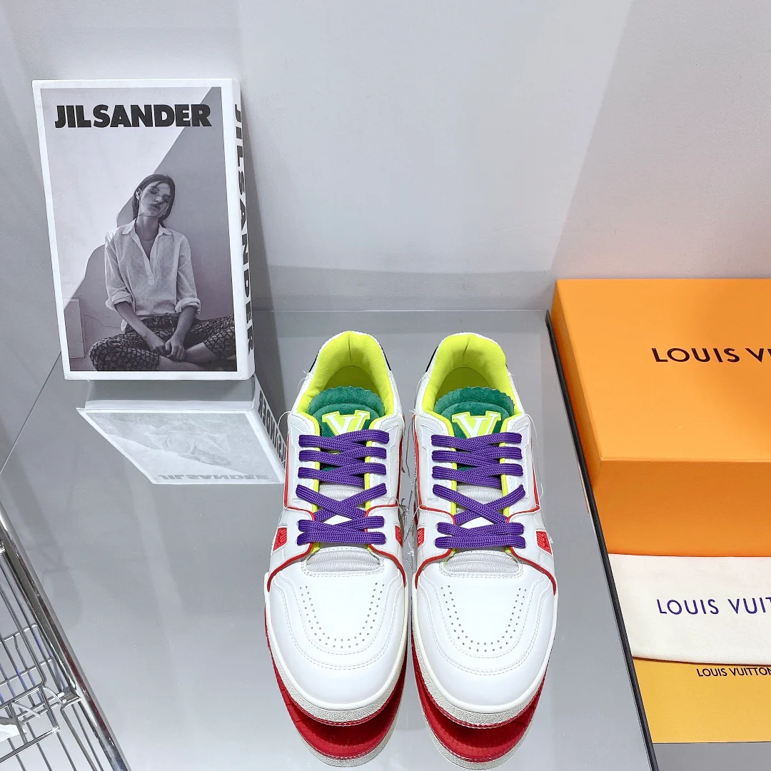 Обувь LV - Повседневные кроссовки LV Trainer - 2