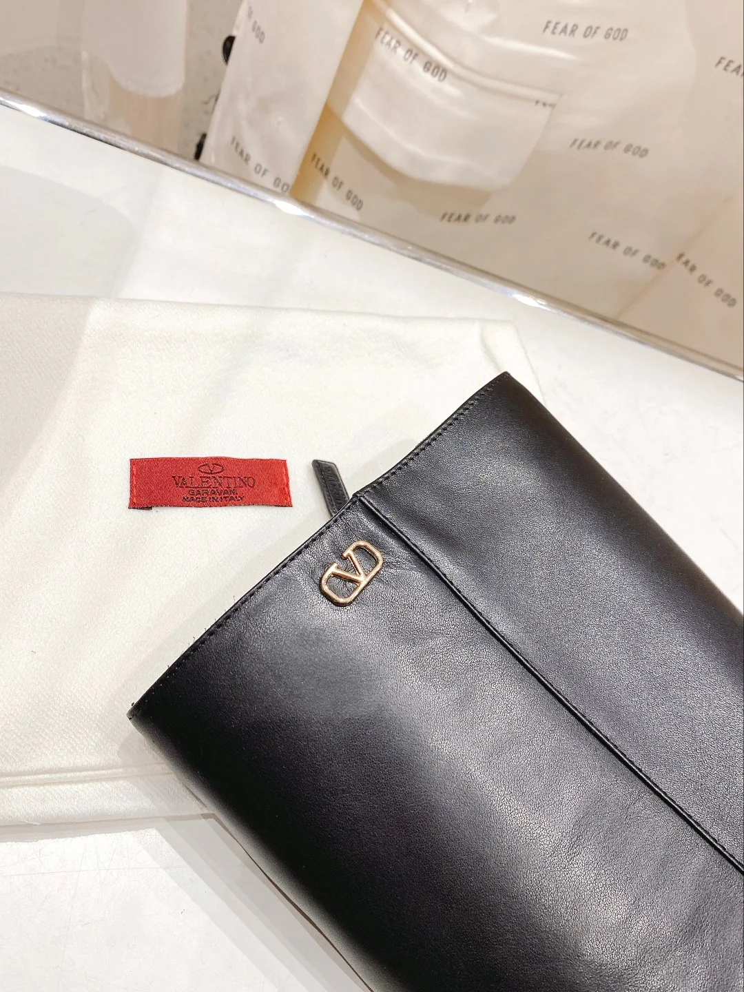 Valentino - Ботинки на шпильке - Черные