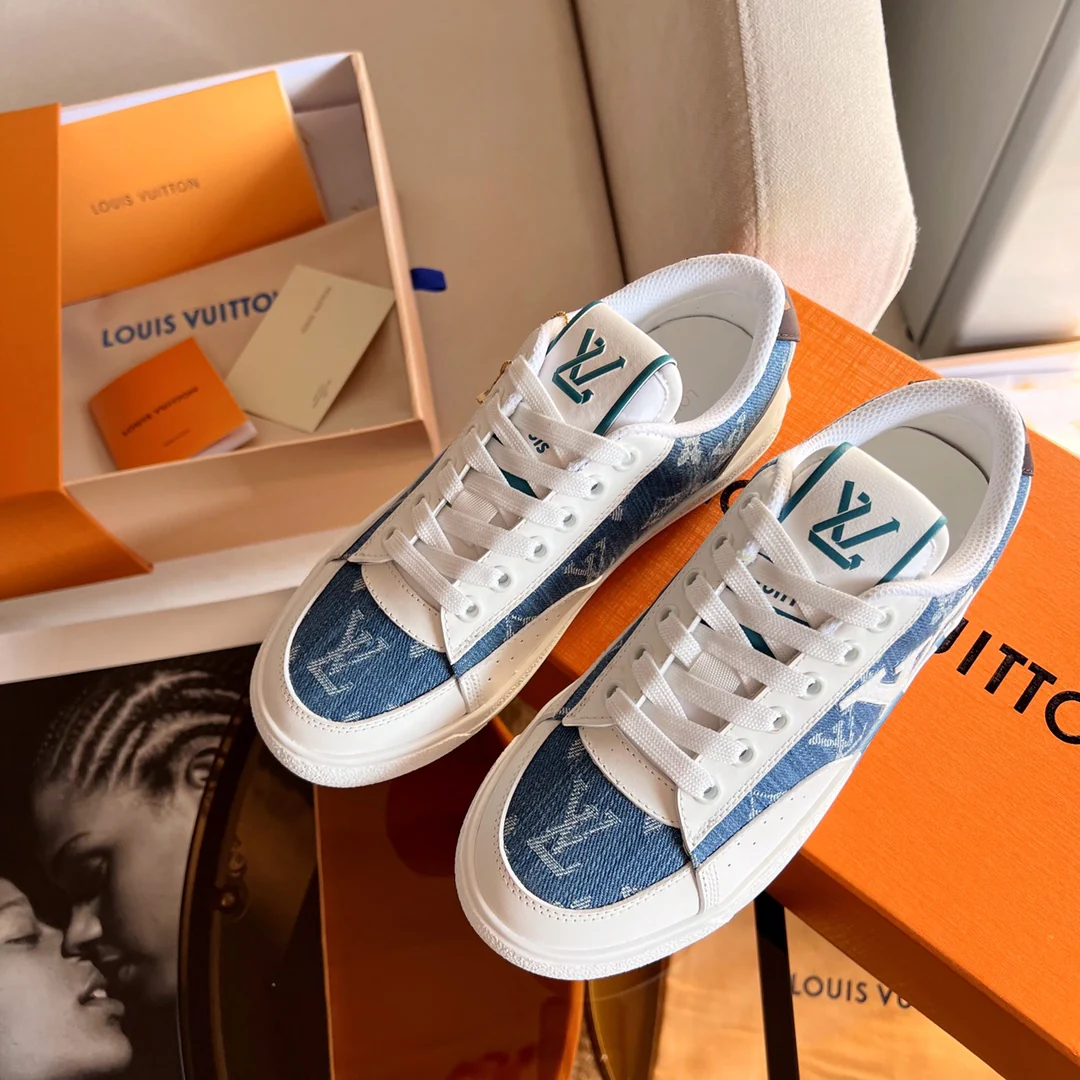 Обувь LV - LV - Новинка весны 2022 - Джинсовая обувь