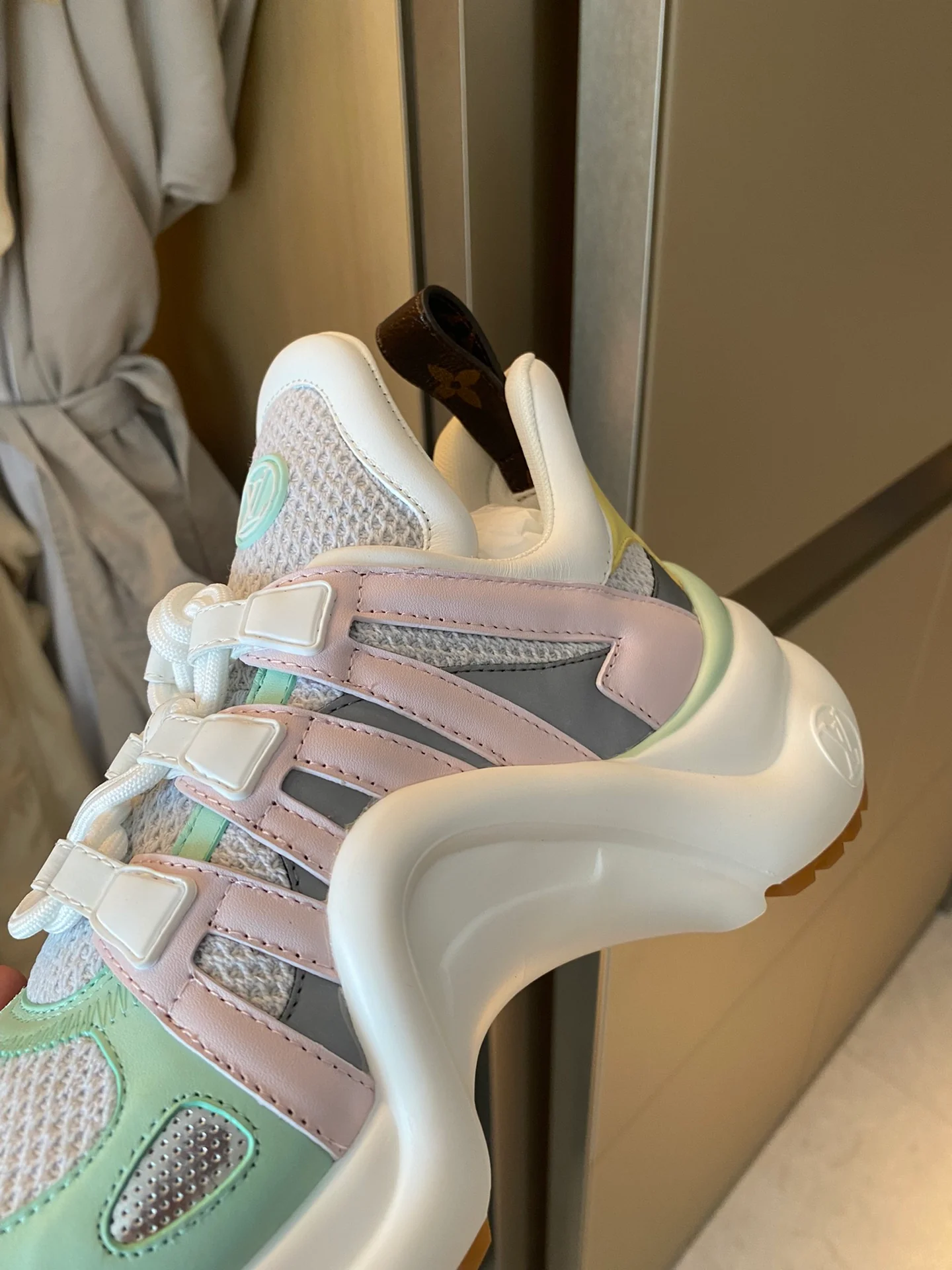 Туфли LV - Массивные туфли LV - 2