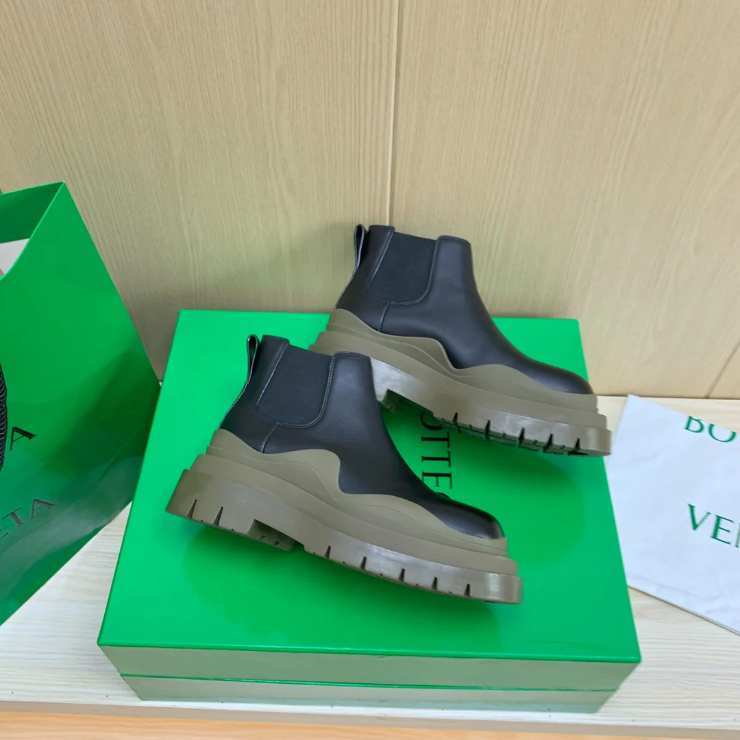 Новые ботильоны BV-22 осень/зима - темно-зеленая подошва