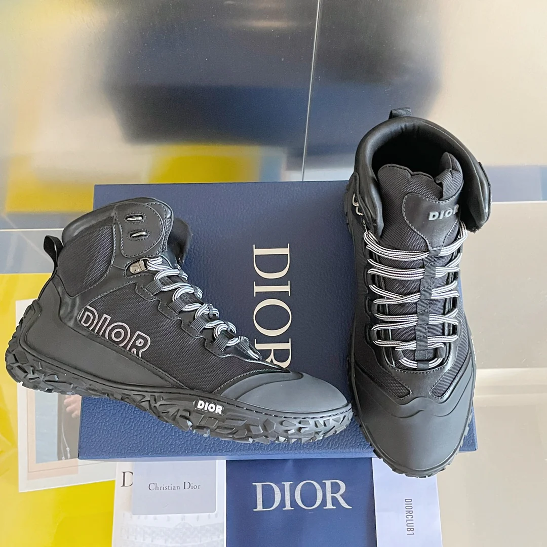 Кроссовки Dior Diorizon Series - Высокие - Унисекс - Черные