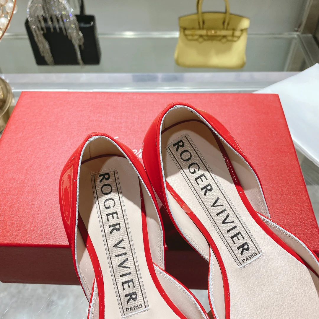 Обувь RV - Новинка осени 2022 - Балетки - Красные