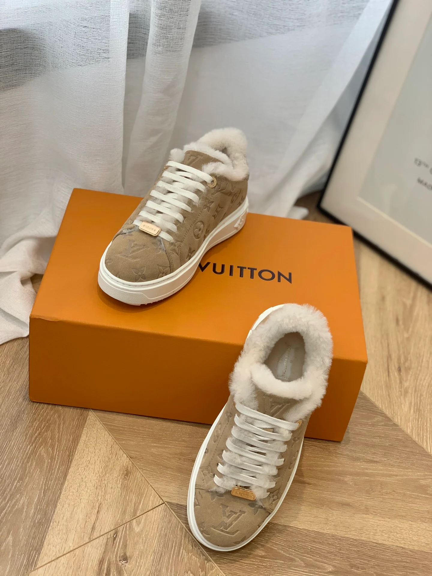 Обувь LV - шерсть - повседневная обувь