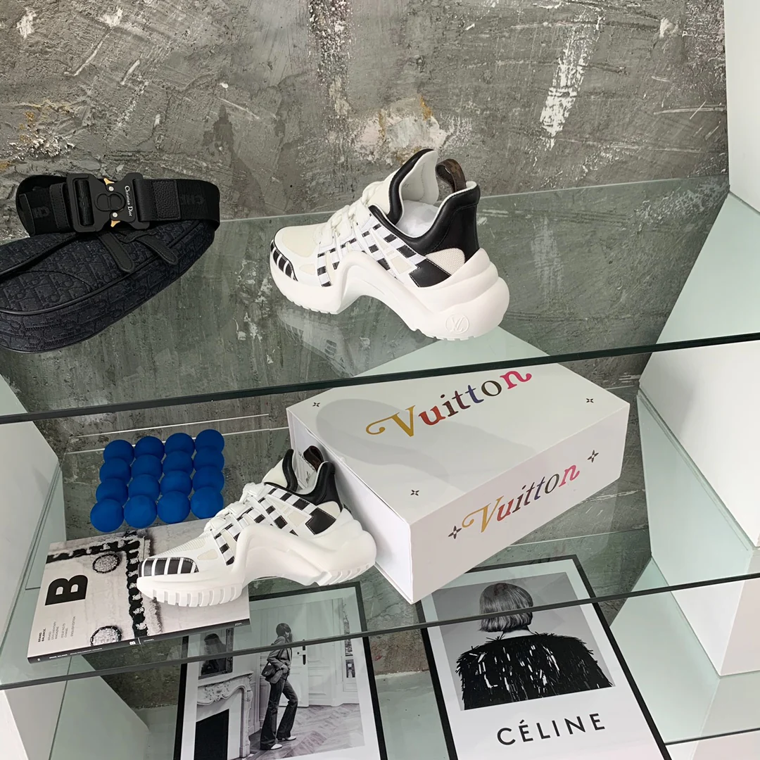 Туфли LV - Массивные туфли LV - 8