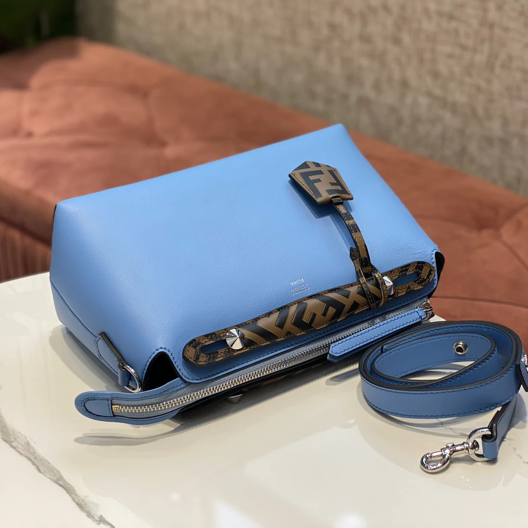 Сумка Fendi by the Way Boston - синяя