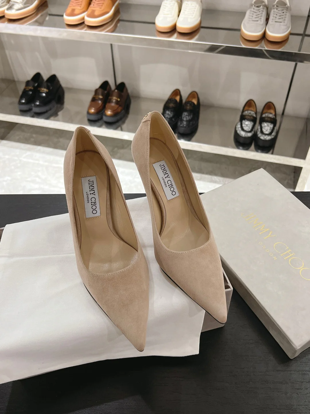 Туфли на высоком каблуке JC 2024 года - цвет 